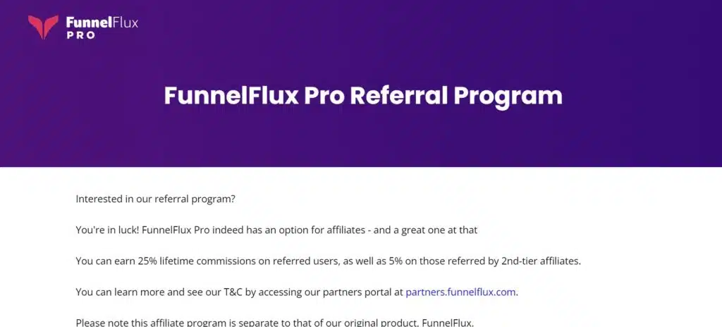 FunnelFlux website